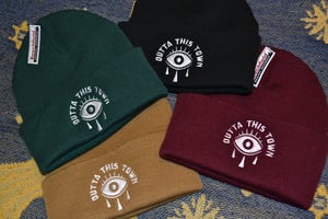 Image of Eye Beanie | Bottle Green 👁️