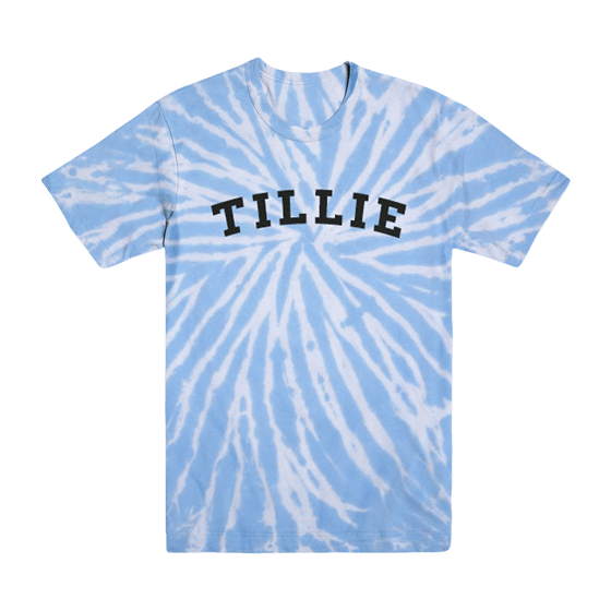 Image of 'tiLLie' tie dye tee