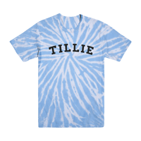 'tiLLie' tie dye tee