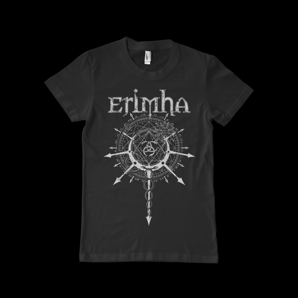 Image of Chaostar black and white t/shirt