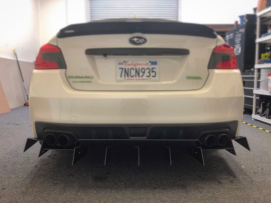DownForceSolutions — 2015-2021 Subaru WRX/STi “V3.5” rear diffuser