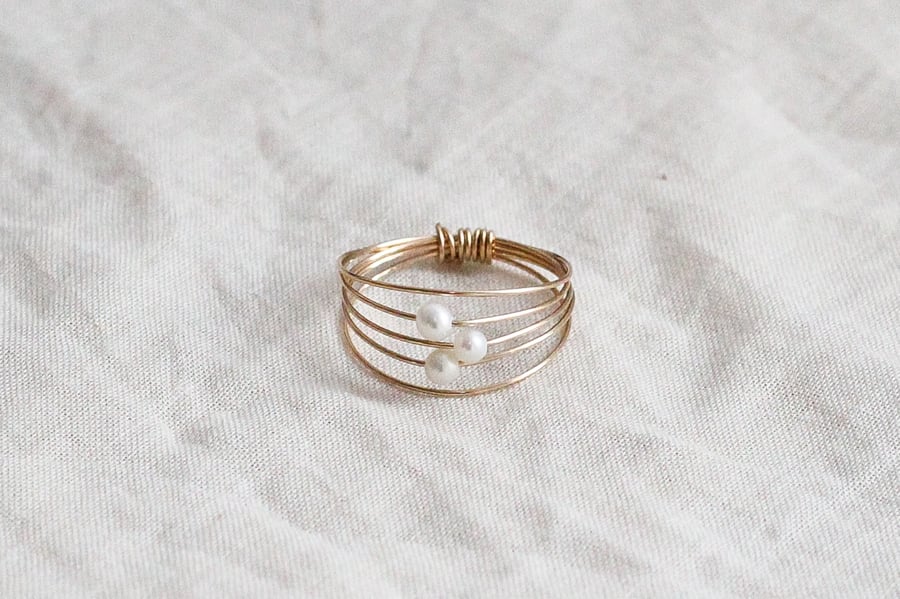 Image of Bague Pearl IV