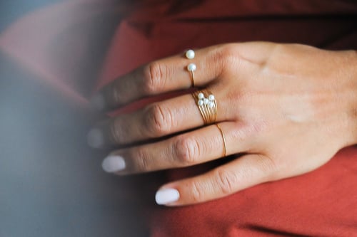 Image of Bague Pearl V