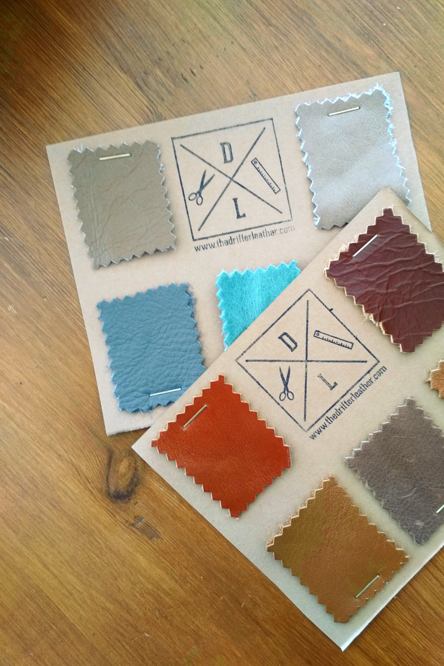Image of Leather samples