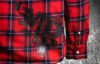 Image 3 of MDP Flanno Red/Blue