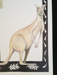 Image 2 of “K” (kangaroo)