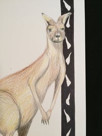 Image 3 of “K” (kangaroo)
