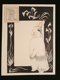 Image 3 of “R” (rabbit)