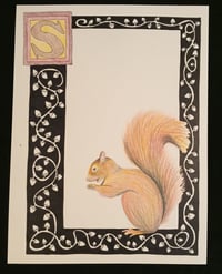Image 3 of “S” (squirrel)