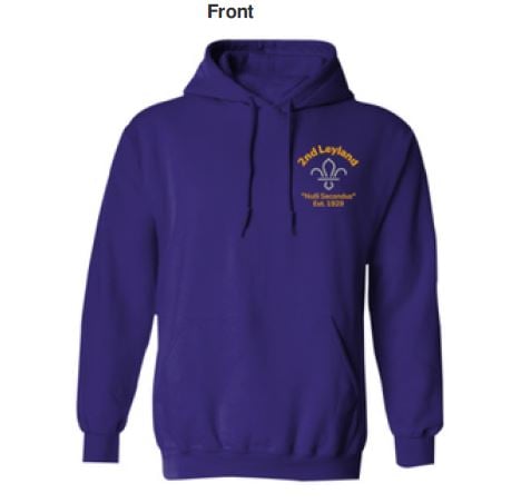 Purple Hoody - new Branding 