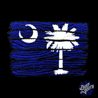 Wooden SC Flag 