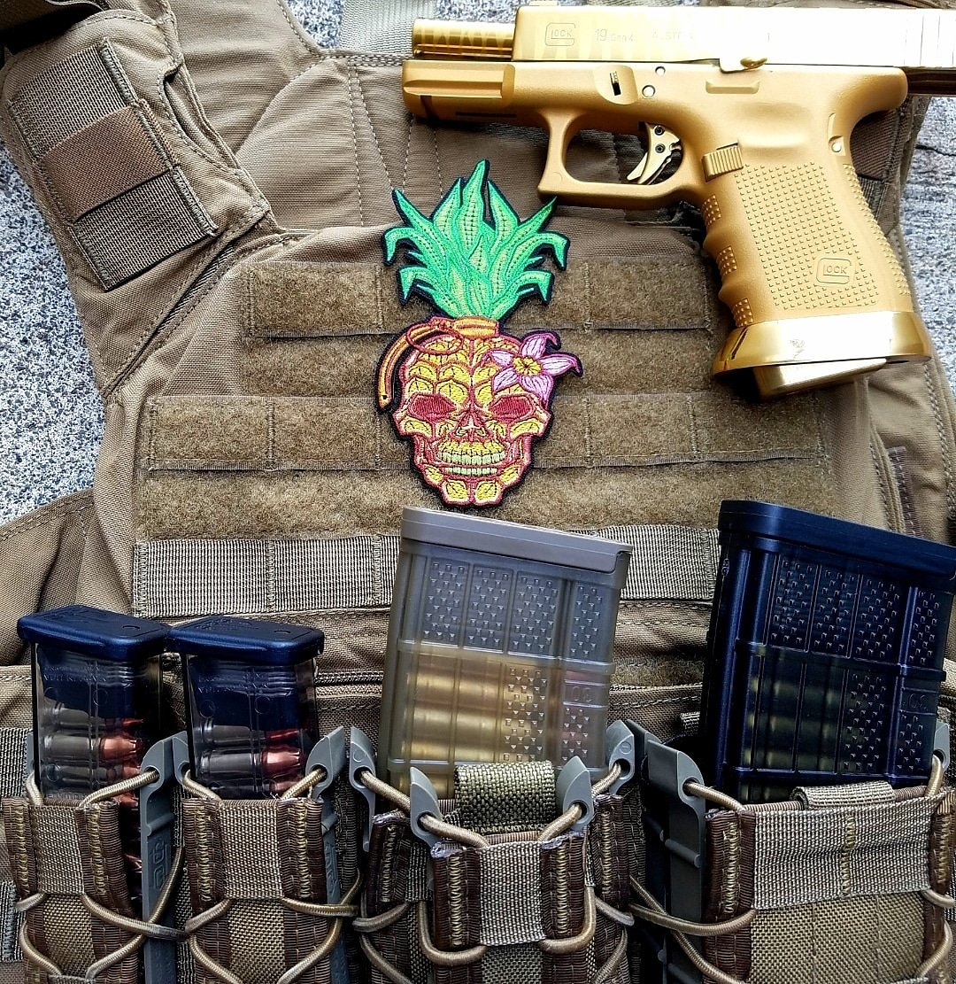 GTW's Pineapple Skull Grenade | Golden Tiger Workz