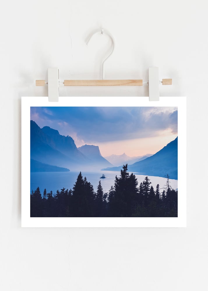 Image of wild goose Island : glacier 