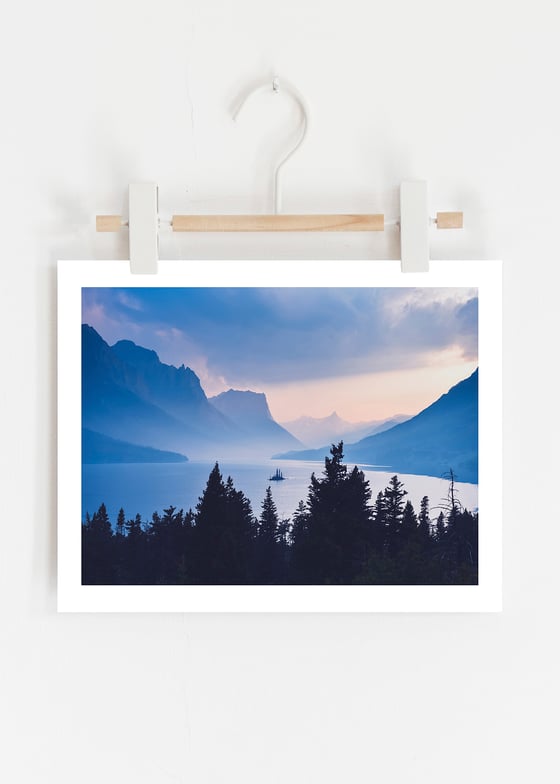 Image of wild goose Island : glacier 