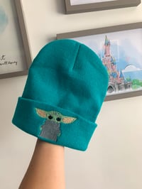 Image 2 of Baby Yoda Beanie Hat