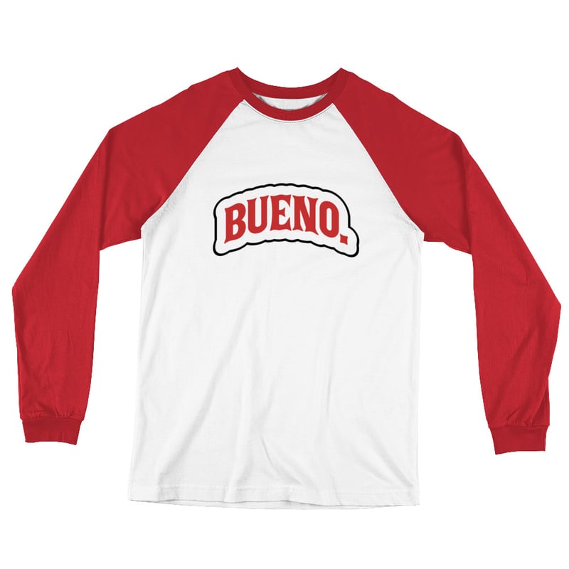 Image of BUENO. LONG SLEEVE BASEBALL JERSEY