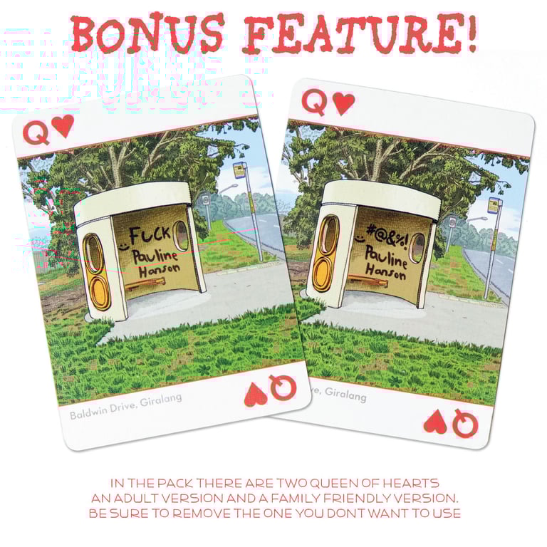 Beautiful Bus Shelter Playing Cards Image 4