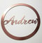 Image of Acrylic name/monogram wreath