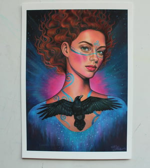 Image of "Goddess of fate" Embellished Print