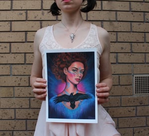 Image of "Goddess of fate" Embellished Print