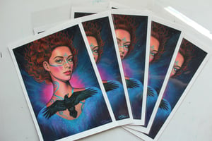 Image of "Goddess of fate" Embellished Print