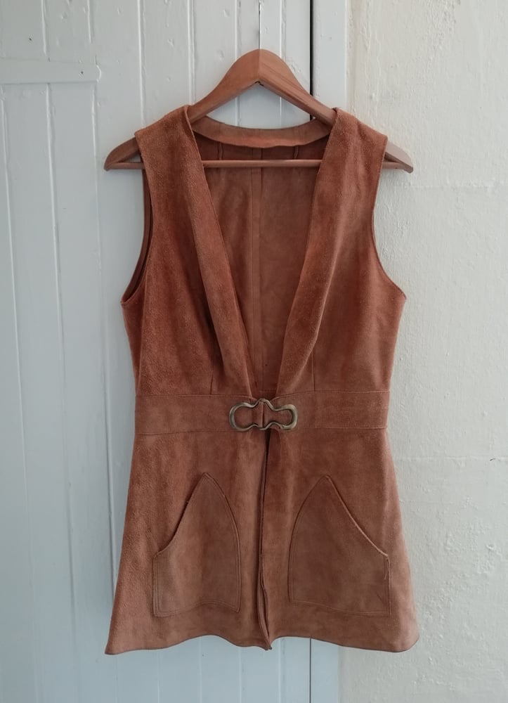 Image of 60s suede waistcoat