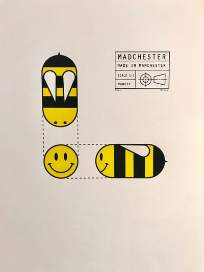 Image of A3 MADCHESTER screen print