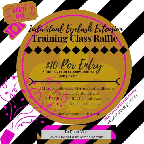 Image of Lash Class Raffle 