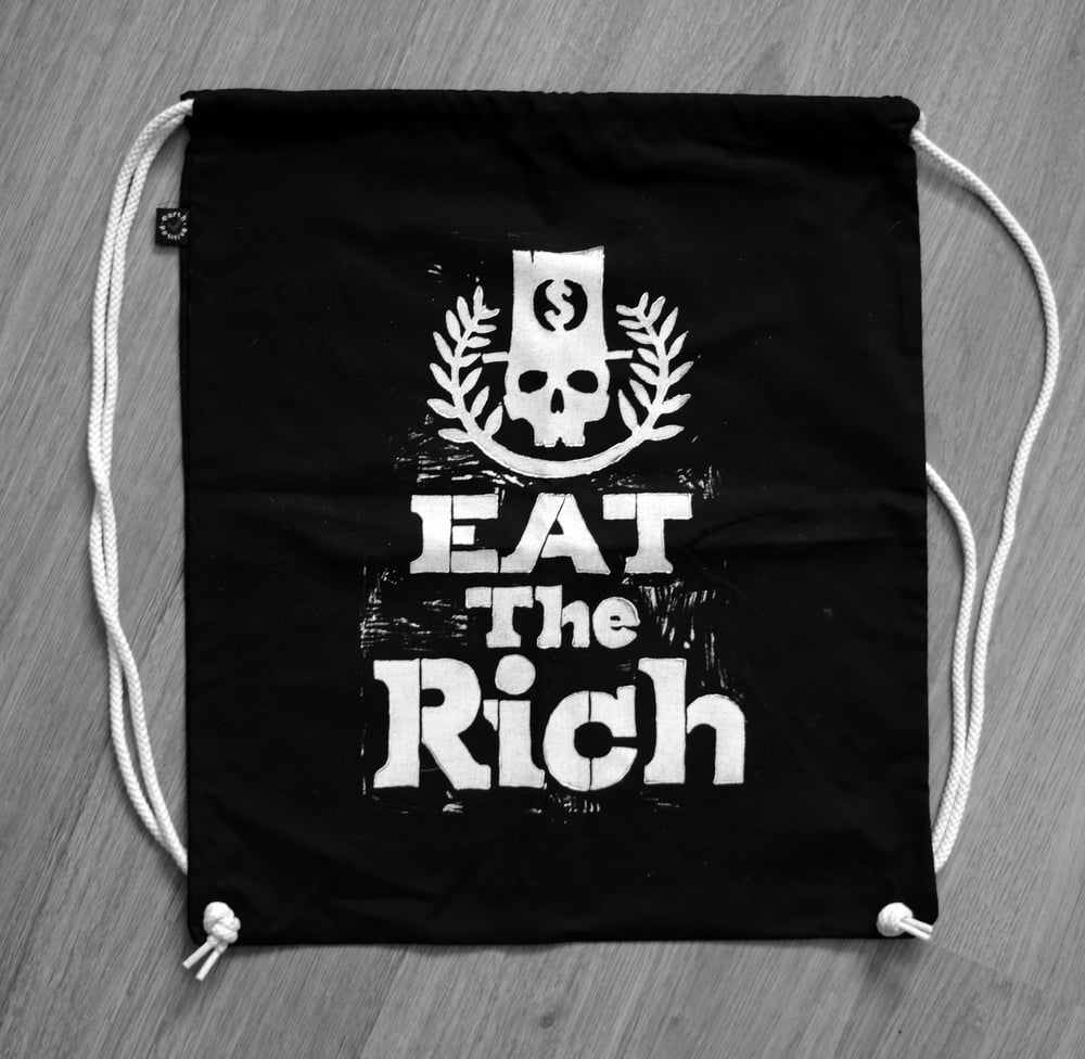 Image of String Bag Eat The Rich