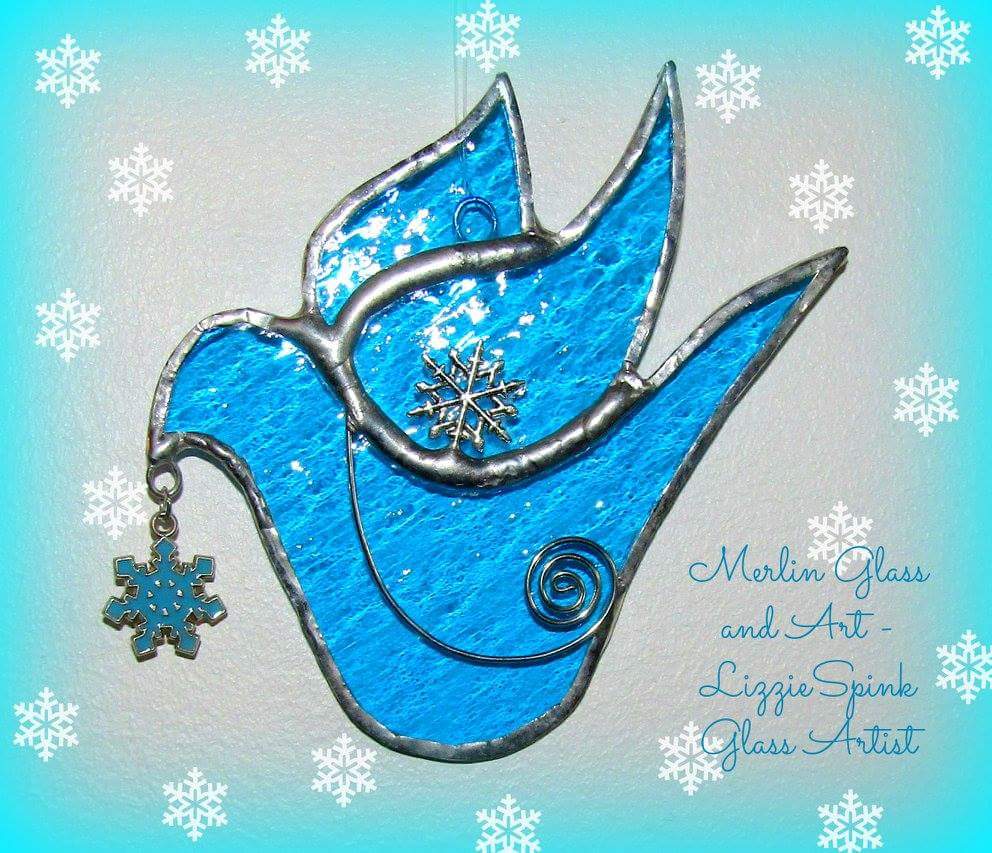 Image of Christmas Dove - made to order