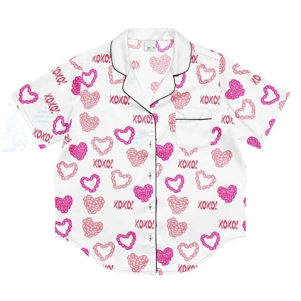 Image of XOXO! Pajama Shirt - Short Sleeve