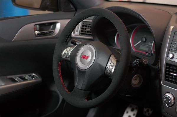 Image of 08-14 WRX/STI Steering Wheel (Customer Supplied Wheel)