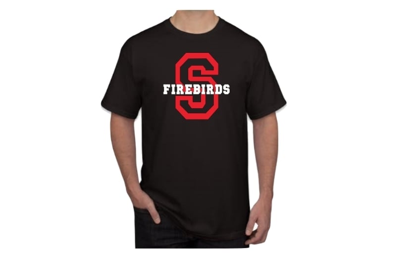 Image of Shoreland Firebirds Black Tee