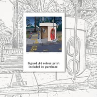 Image 3 of Original Drawing of Cook, Lyttleton Crescent bus shelter