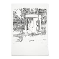 Image 1 of Original Drawing of Cook, Lyttleton Crescent bus shelter