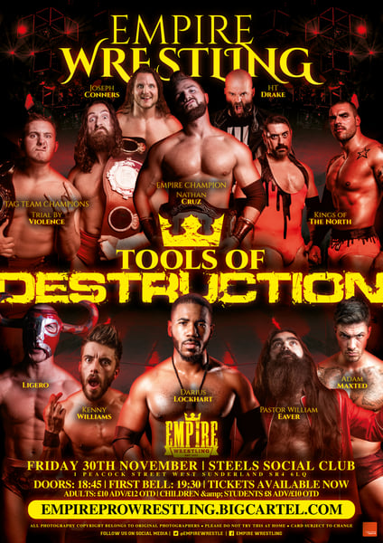 Image of Empire Wrestling: Tools Of Destruction