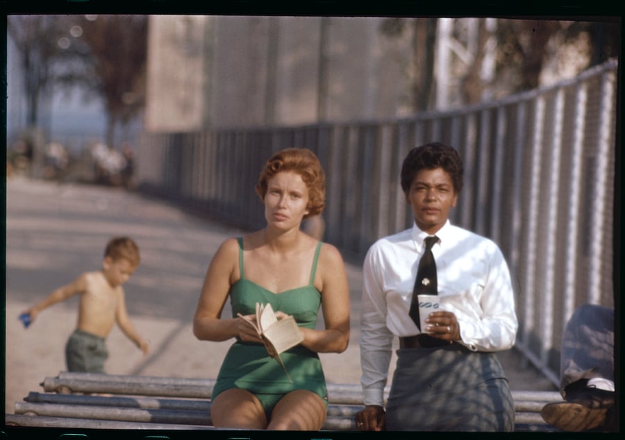 Image of Two Women; 1950s