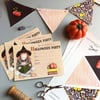 "Halloween party" invitation + bunting digital download