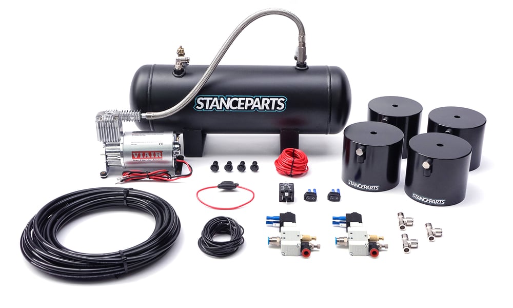StanceParts Universal Air Cup Kit - Front + Rear