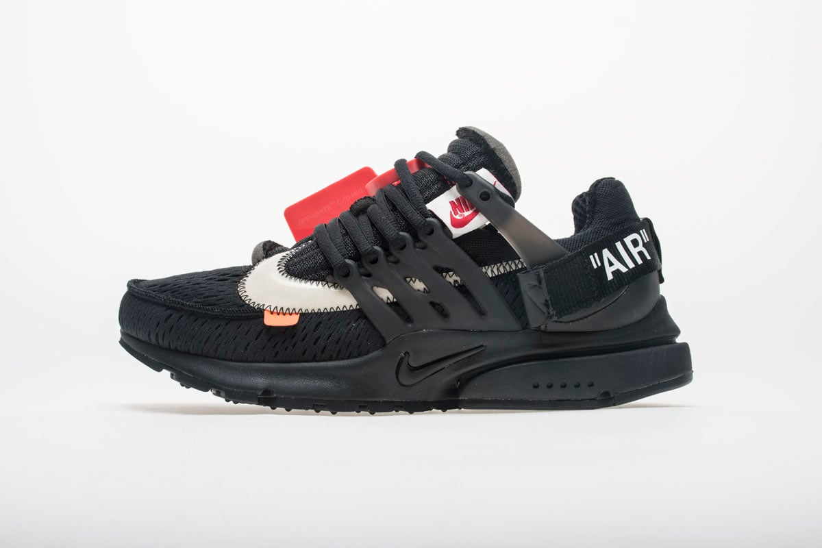 off white air presto black