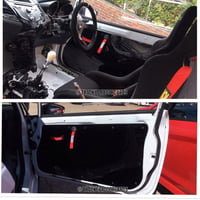 Image 2 of Ford Fiesta mk7/7.5- Perpsex Window Setup - Track Car Door Cards