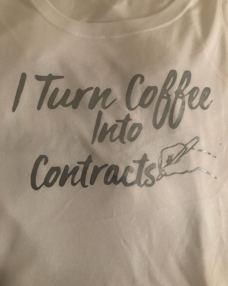 Image of I Turn Coffee Into Contracts