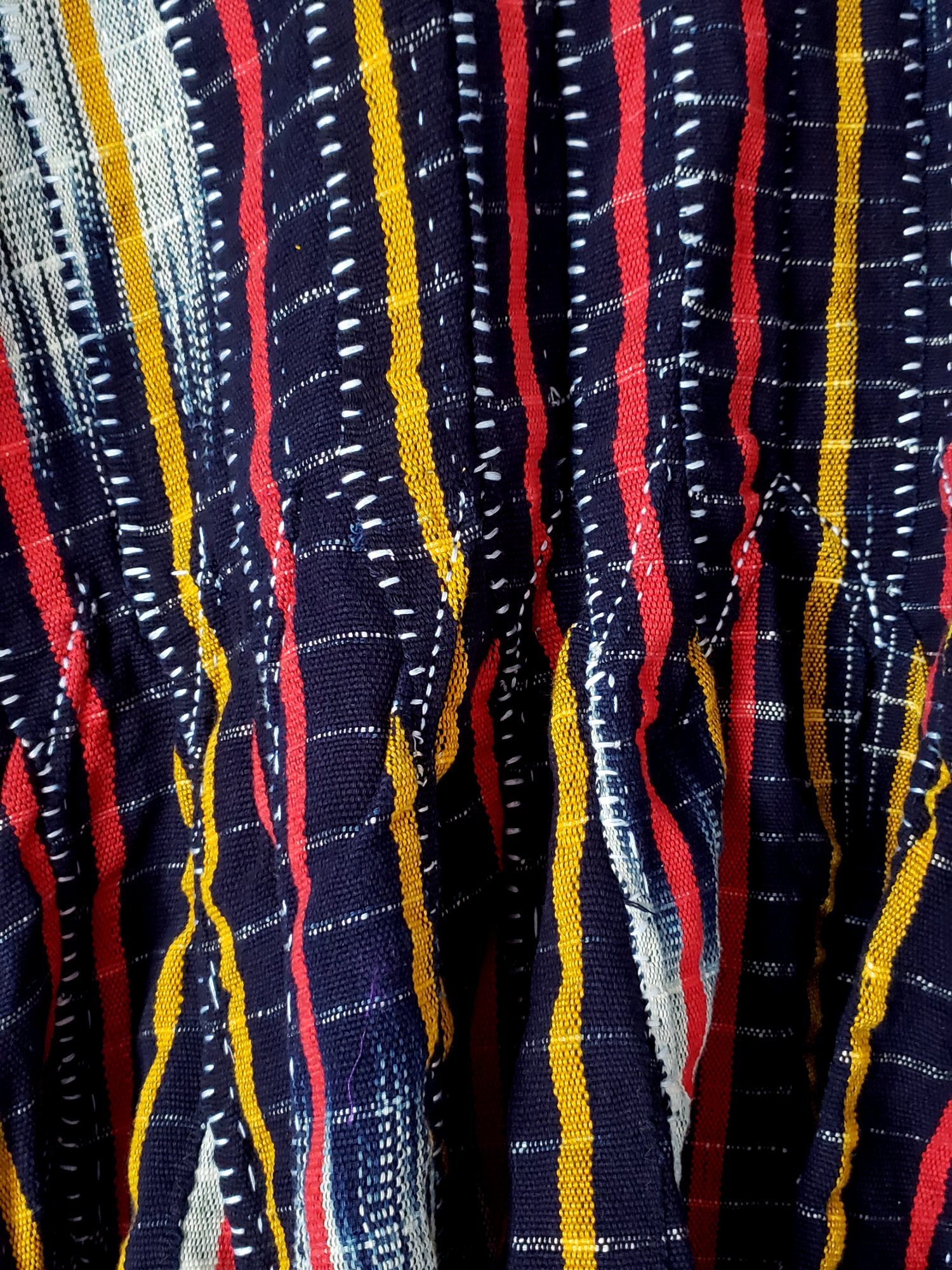 Image of Kofi Striped Woven Smock