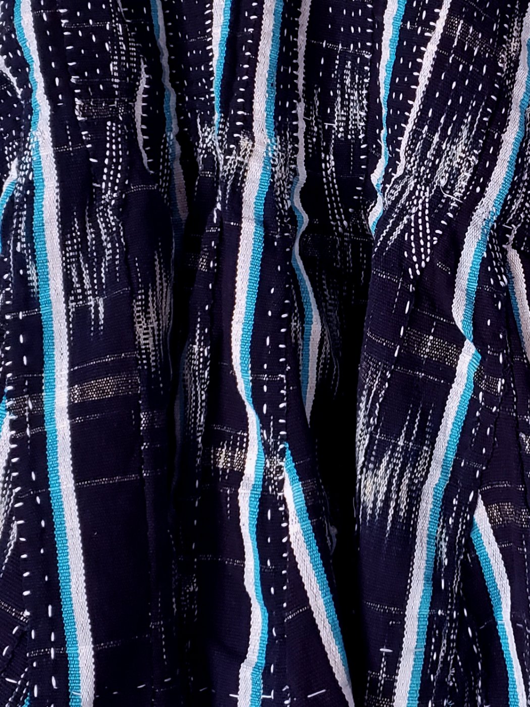 Image of Yao Striped Woven Smock