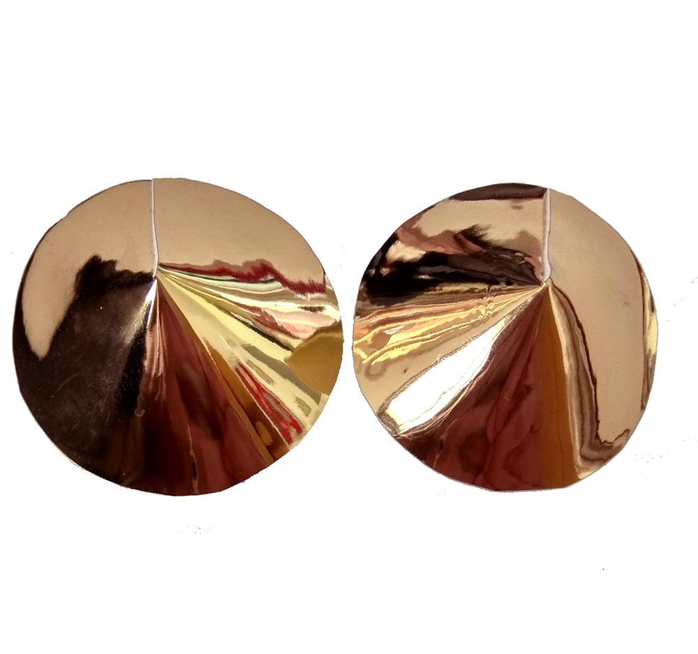 Image of Abeillie Gold mirror Nipple pasties