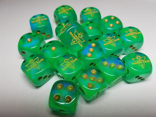 Image of Colchester Games Fair 2018 Dice (Green)