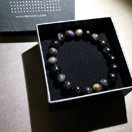Image of 黑曜石護身手鏈 | Obsidian Bracelet