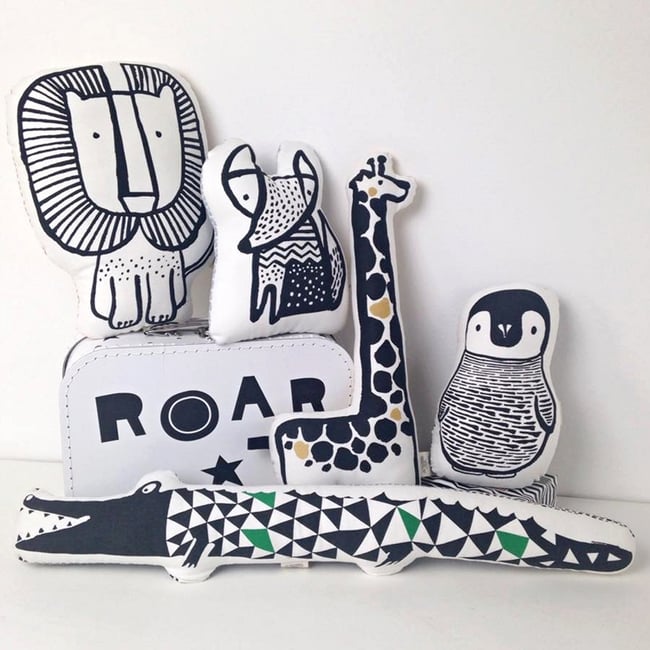 Wee Gallery Nursery Friends Cushions