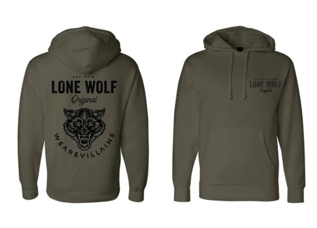 lone wolf hoodie