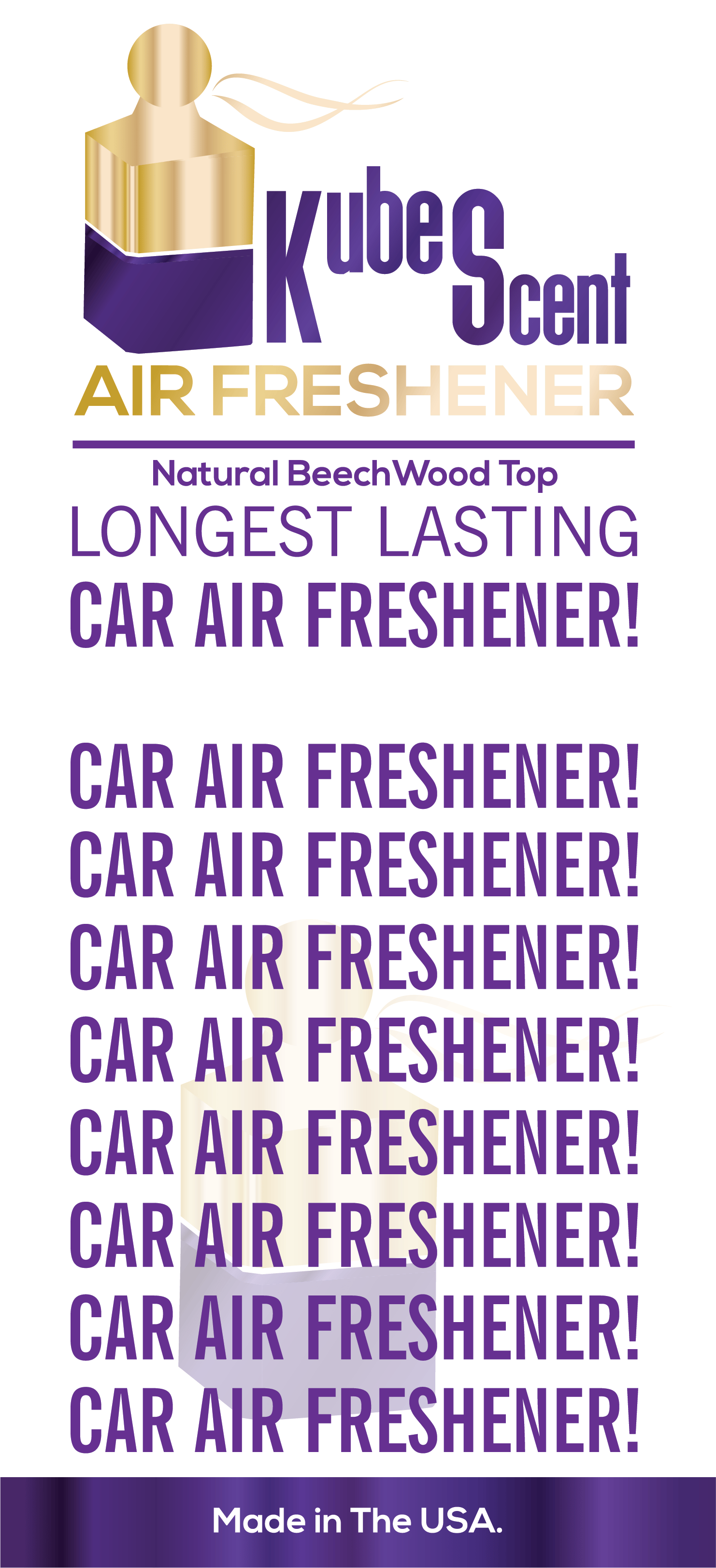 Image of Sweet Orange Car Air Freshener